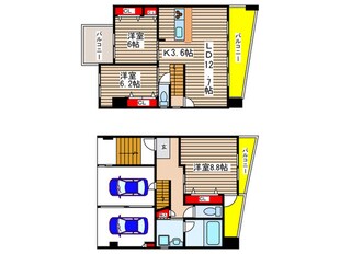 ＯＳＭ植田 弐番館の物件間取画像